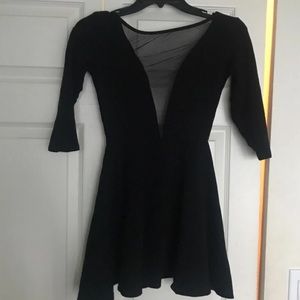 AMERICAN APPAREL BLACK DRESS